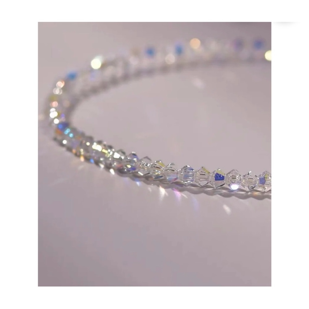 💖 Crystal Bracelet 7”-8” stretchy NEW Gorgeous! - Picture 6 of 9